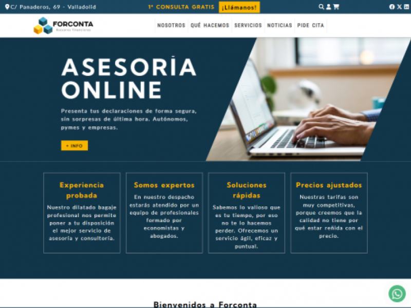 Asesores financieros en Valladolid Forconta 12 03 2024 08 29 AM
