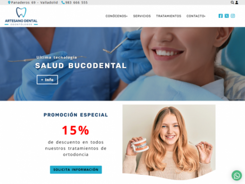 Clínica dental en el centro de Valladolid Dent 12 03 2024 08 32 AM